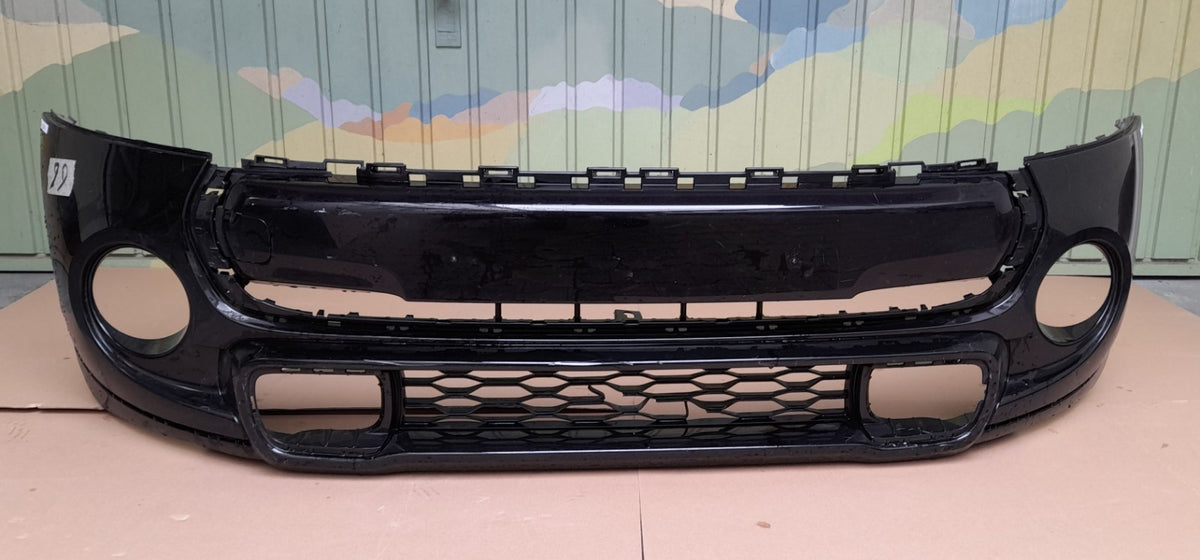 Original MINI F56 Sport Vordere Stoßstange 4829834 midnight black, bumper front