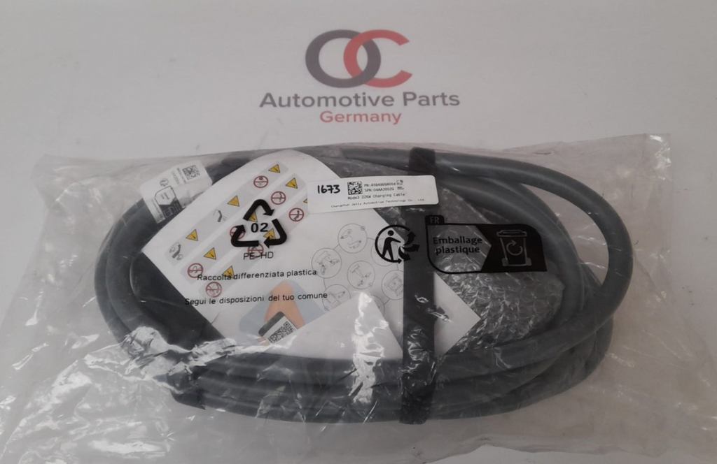 Original BMW U06 U25 iX3 Ladekabel 61448490580 Fast charging cable Mode 3 22KW