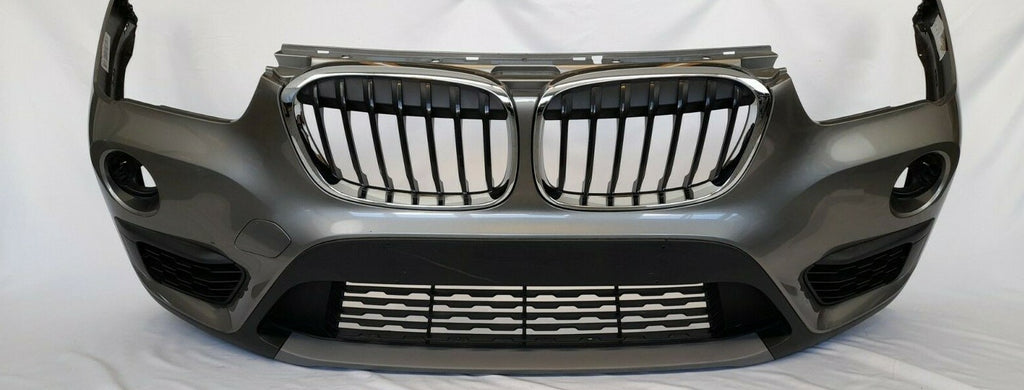 Original BMW X1 F48 Stoßstange vorne Bumper 7453569 C08 platin-silber metallic