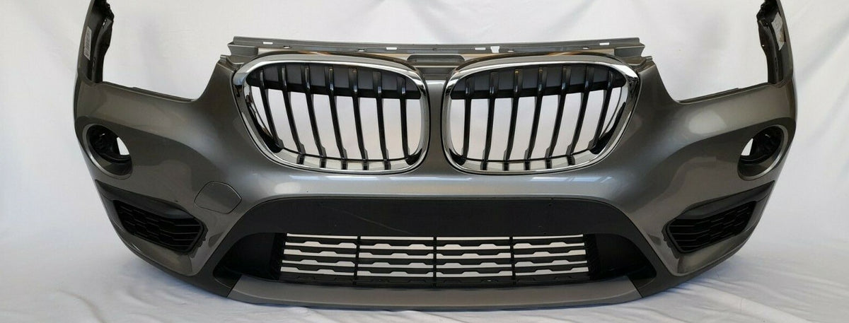 Original BMW X1 F48 Stoßstange vorne Bumper 7453569 C08 platin-silber metallic