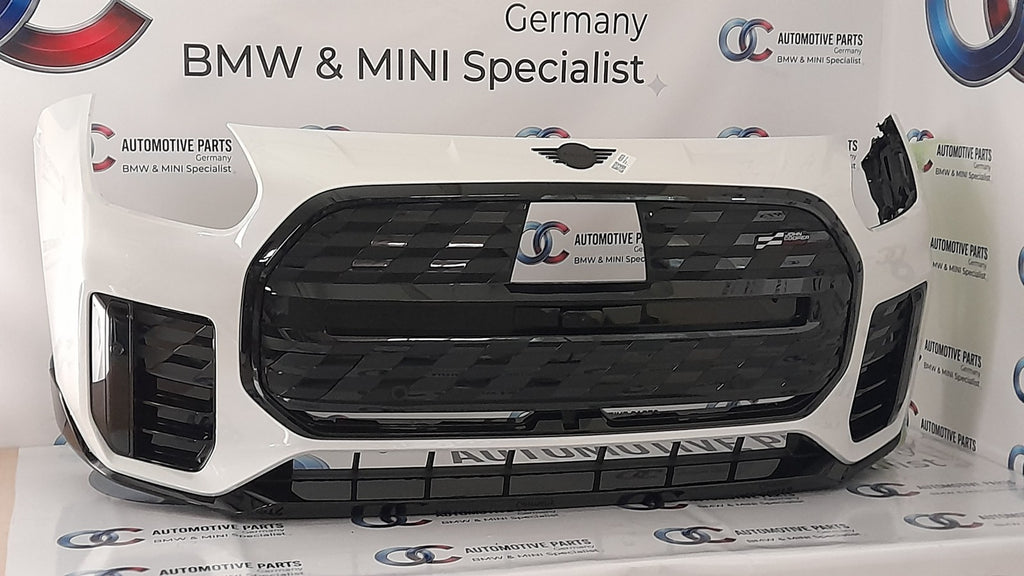 Original MINI Countryman U25 JCW Stoßstange vorne Nanuq White 51115A88BB8