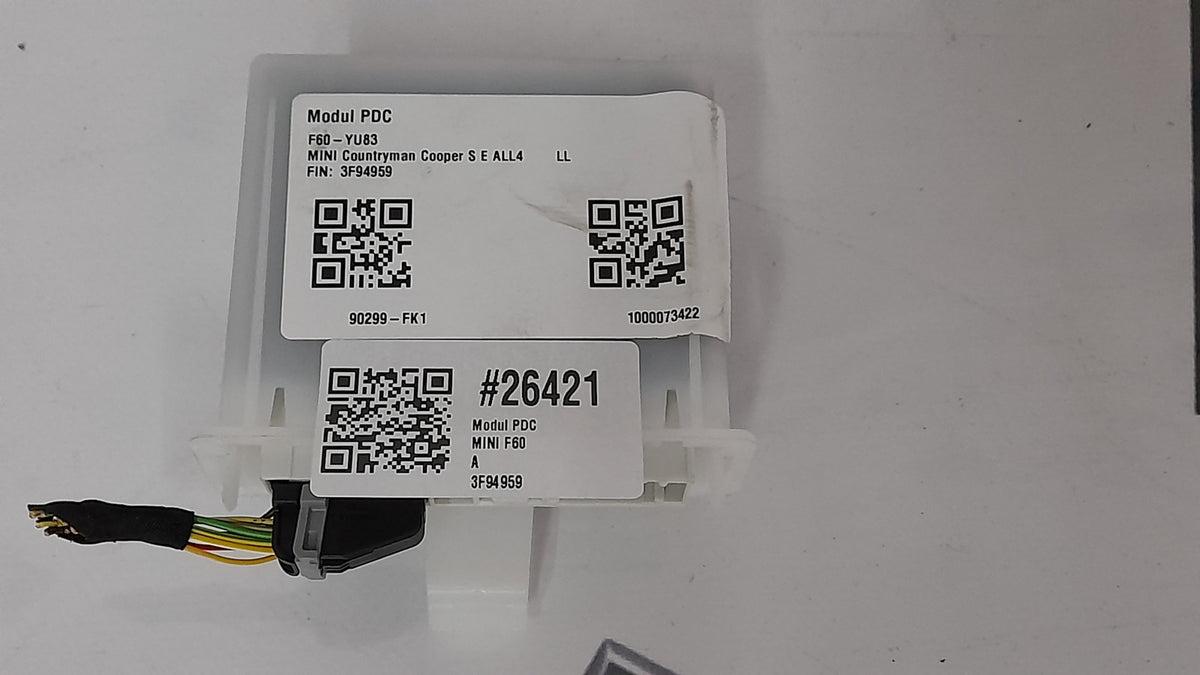 Original U.S MINI Countryman Cooper S E ALL4 F60 Modul PDC 66209306408