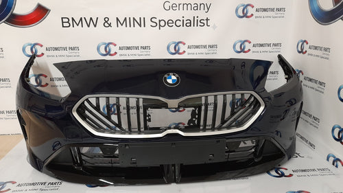 Original BMW 1er F70 Stoßstange vorne 5A35D29 blau PDC 6 front bumper