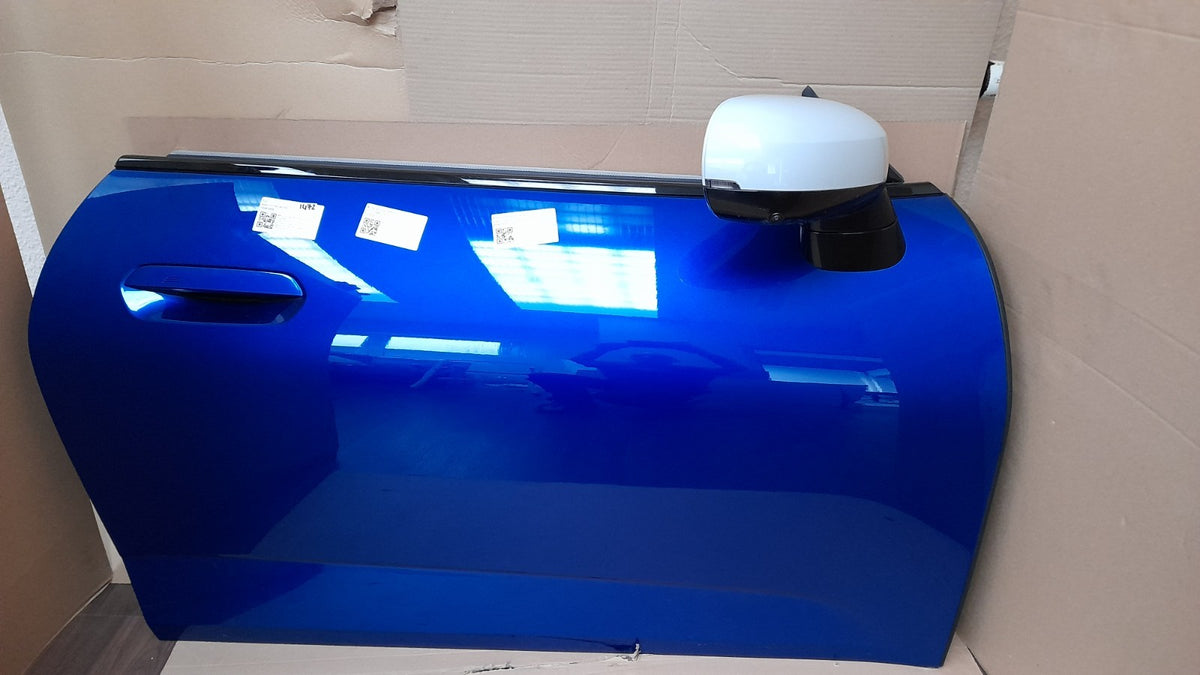 Original MINI Cooper J01 Vordertür rechts 41009650274 Blazing Blue mit Kamera