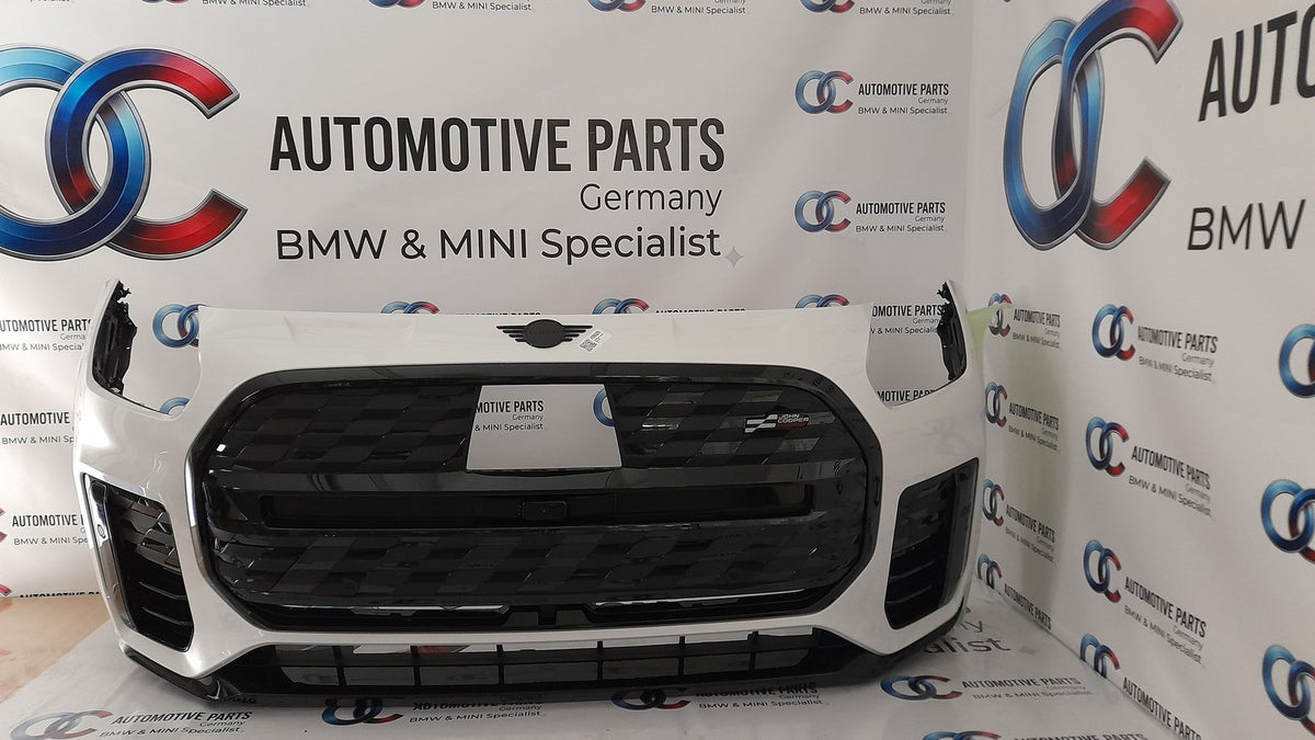 Original MINI Countryman U25 JCW Stoßstange vorne Nanuq White 51115A88BB8