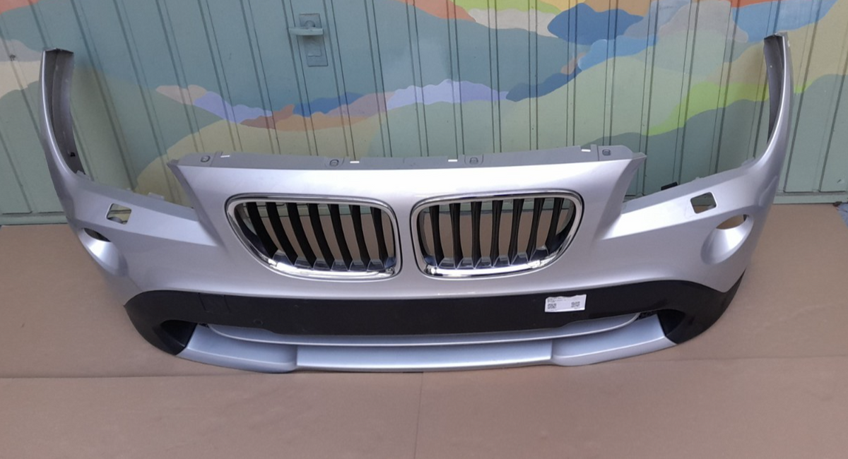 Original BMW X1 E84 Stoßstange vorne 51118039479 Titan Silber front bumper