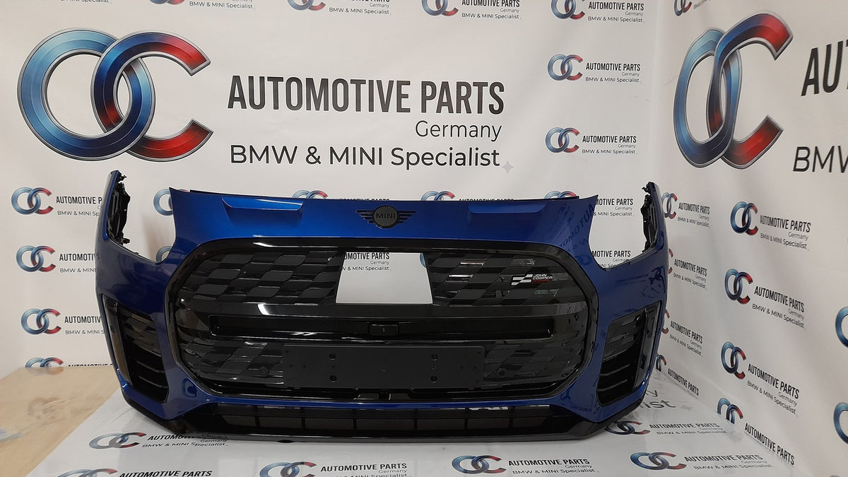 Original MINI Countryman U25 JCW Stoßstange vorne Blazing Blue 51115A88BB8