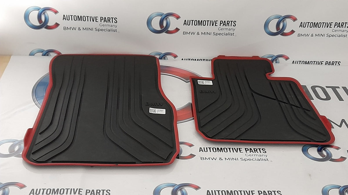 Original BMW 3er F30 F31 F34 Fussmatten Allwetter vorne 51472219800 floor mats