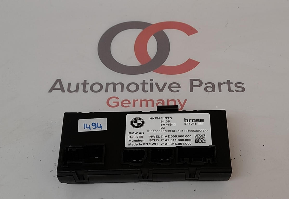 Original F70 U06 G60 G70 U11 U10 G45 G09 U25 Heckklappenmodul 61355A74B11