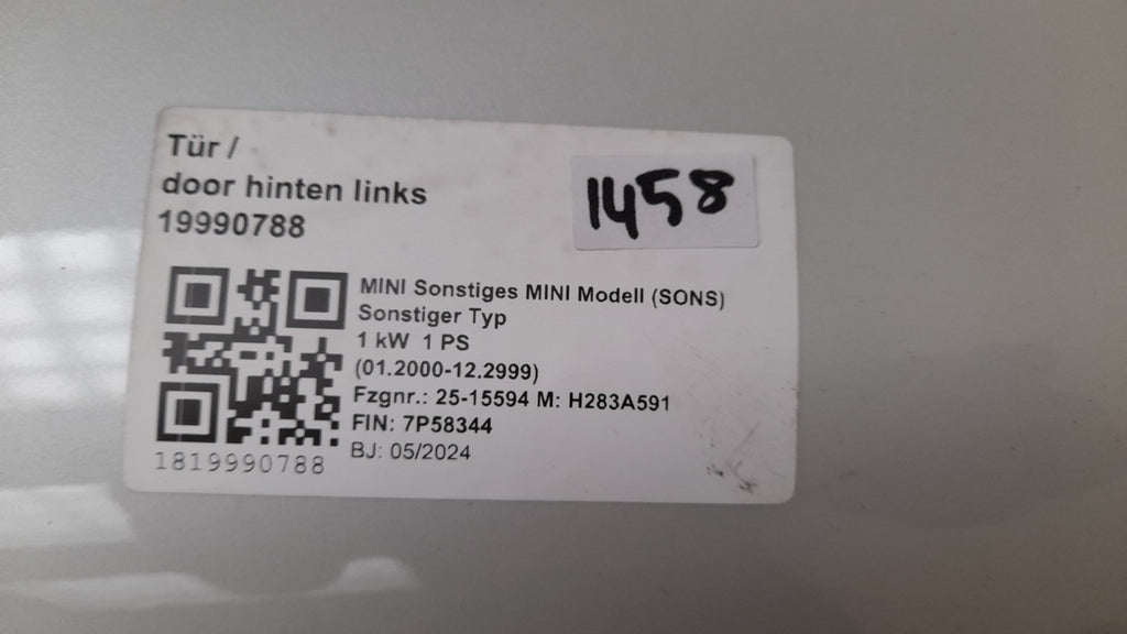 Original MINI Countryman U25 Tür hinten links 41529634501 rear left door