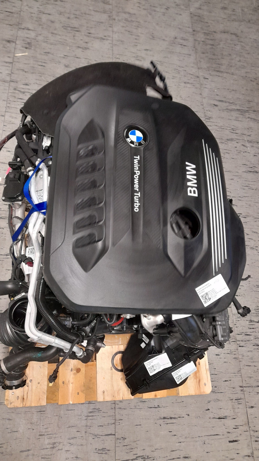 Original BMW 5er G30 Motorkomplett 530d B57D30A Diesel Engine Komplet 265 PS