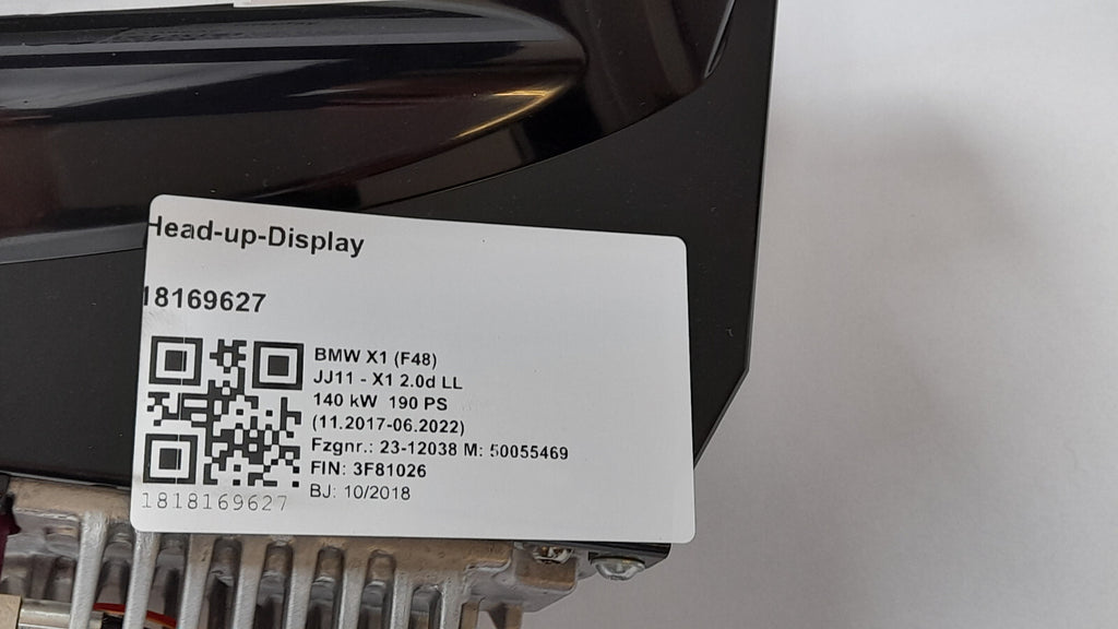 Original BMW X1 F48 Head-Up Display HUD 8736364