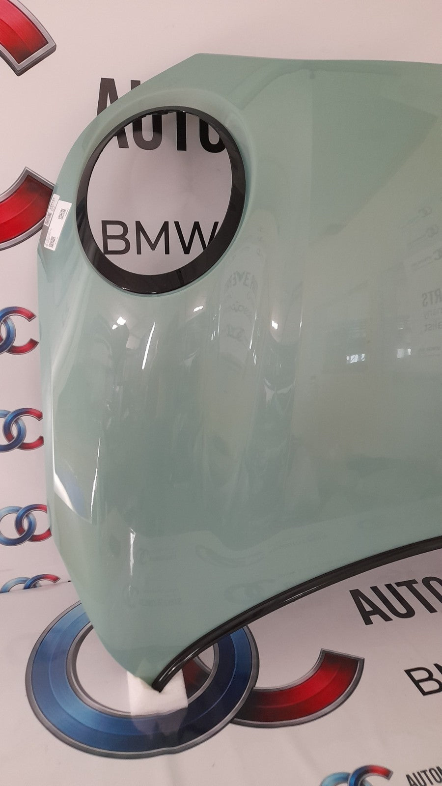 Original MINI 3-Türer Cooper S F66 Frontklappe / hood / C6M Ocean wave green