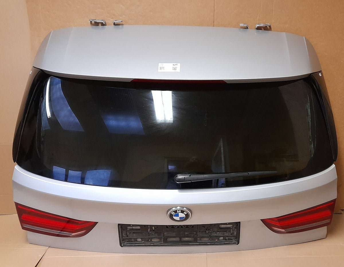 Original BMW X5 F15 X5 M F85 Heckklappe mit Kamera 7378121, silber metallic