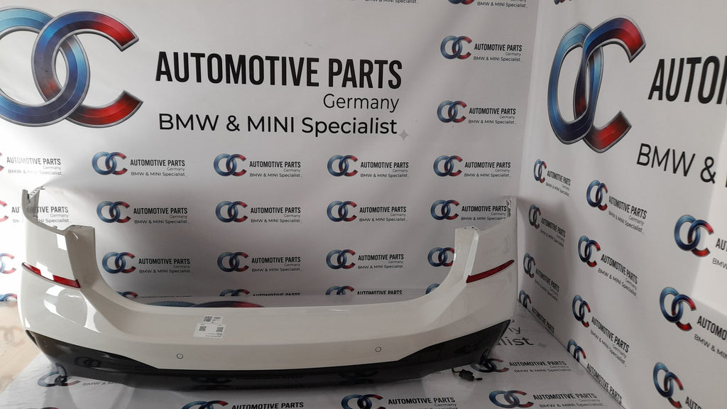 Original BMW 6er Gran Turismo G32 M Paket Stoßstange hinten 51128078566 weiß
