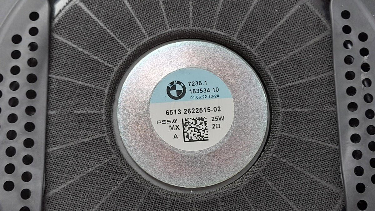 Original BMW X5 G05 X6 G06 Subwoofer Lautsprecher vorne 65132622515
