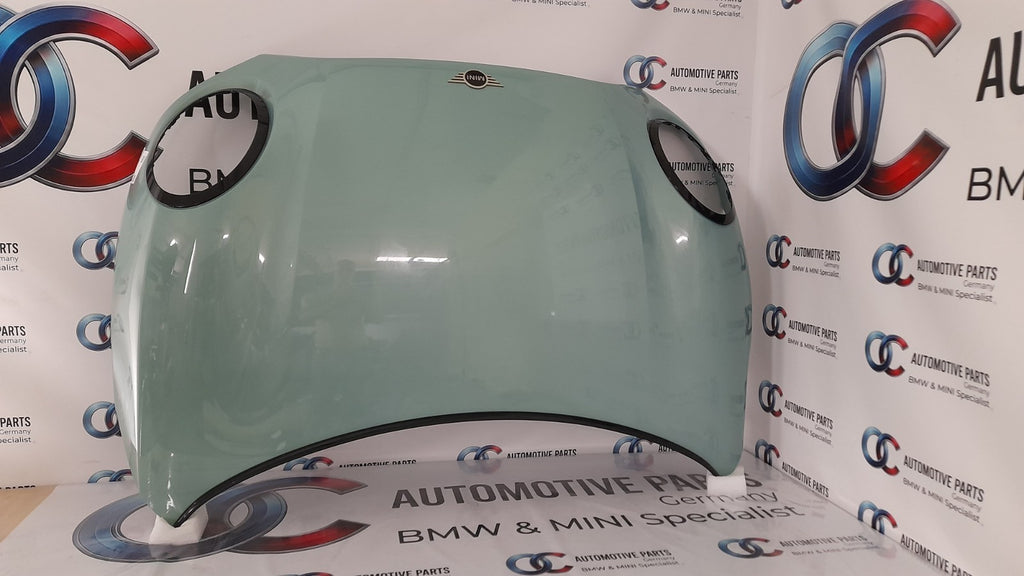 Original MINI 3-Türer Cooper S F66 Frontklappe / hood / C6M Ocean wave green