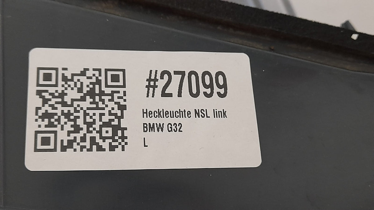 Original BMW 6er Gran Turismo G32 Heckleuchte innen links NSL 63217376485