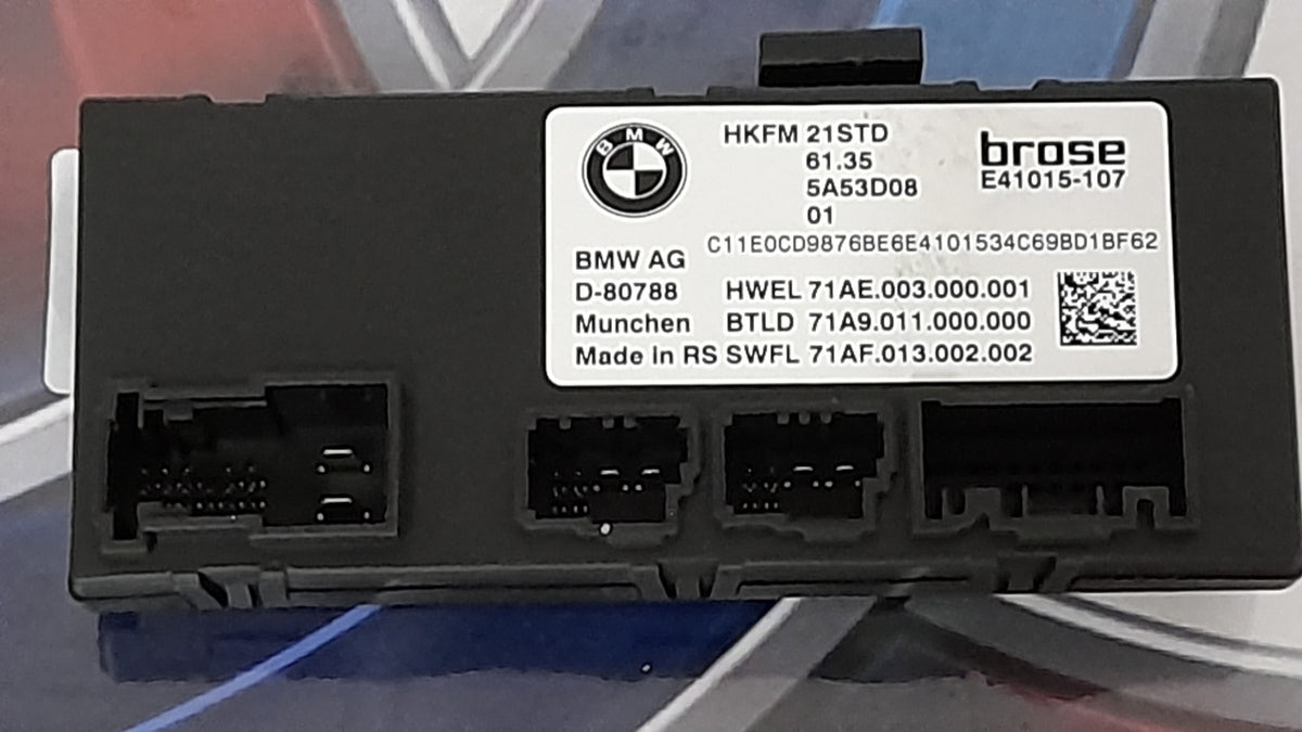 Original BMW X1 U11 Steuergerät Heckklappe HKFM 61355A53D08 decklid module