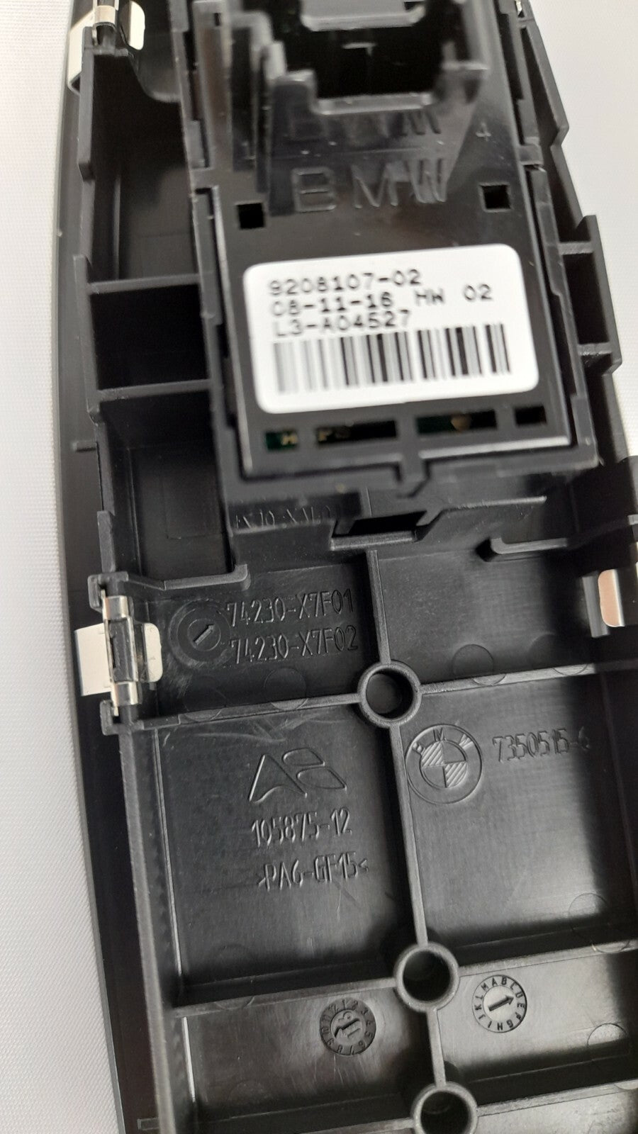 Original BMW F20 F21 F22 F23 F30 F31 F36 X1 F48 X2 Fensterheber Schalter 9208107