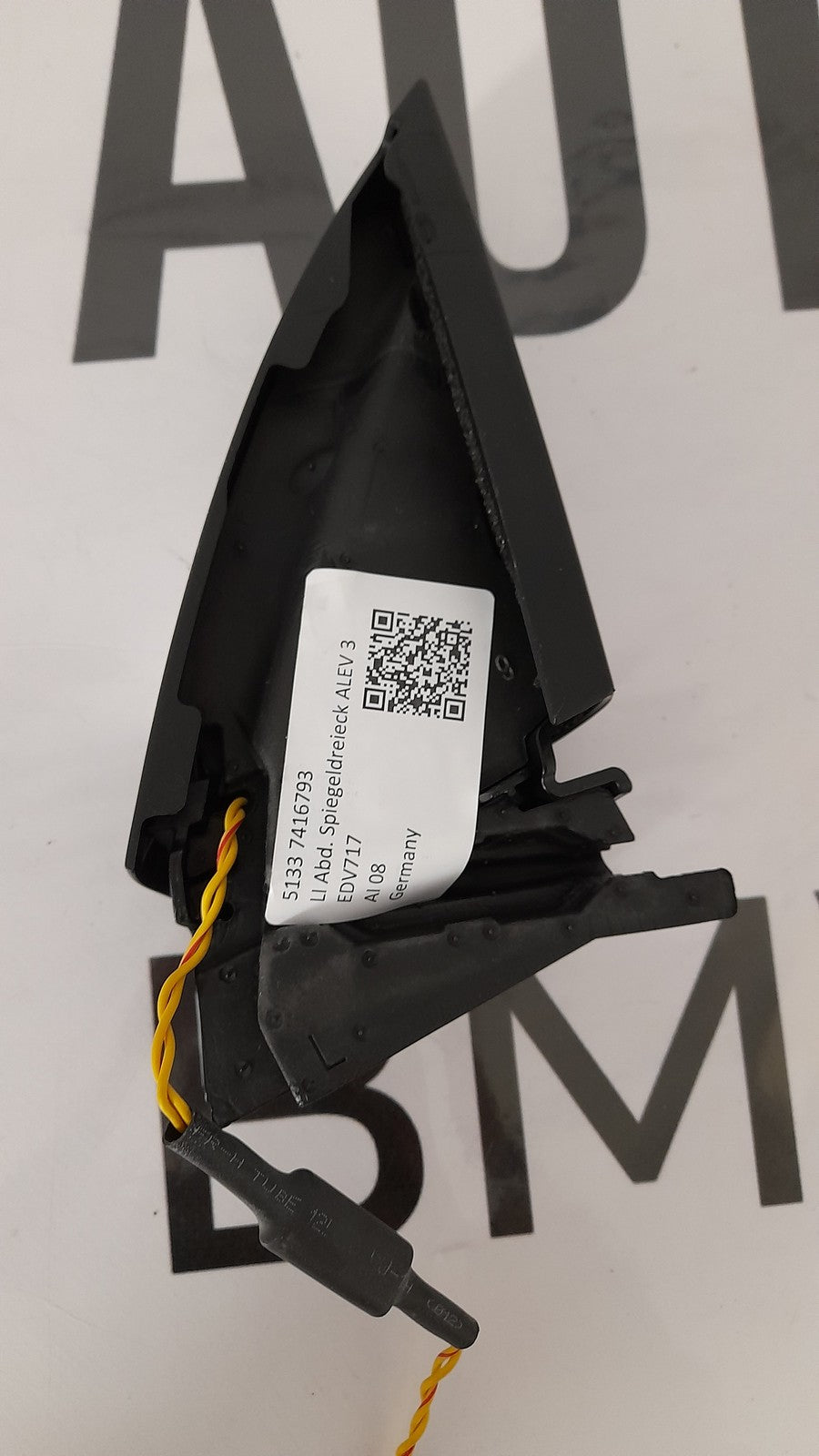 Original BMW 6er GT G32 Spiegeldreieck links Harman Kardon 51337416793