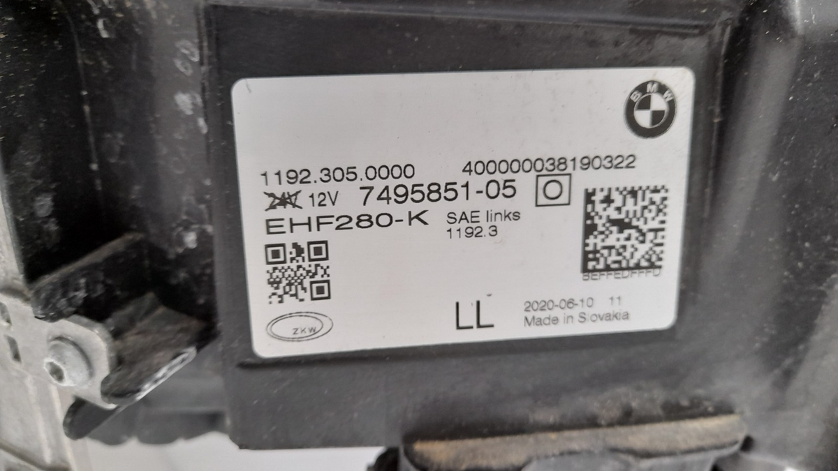 Original 4er BMW G22 G23 Headlight Scheinwerfer LED links Licht light US 7495851