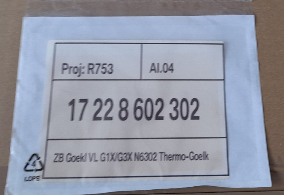 Original BMW M5 F90 Getriebeölkühlerleitung Vorlauf vorne 17228602302