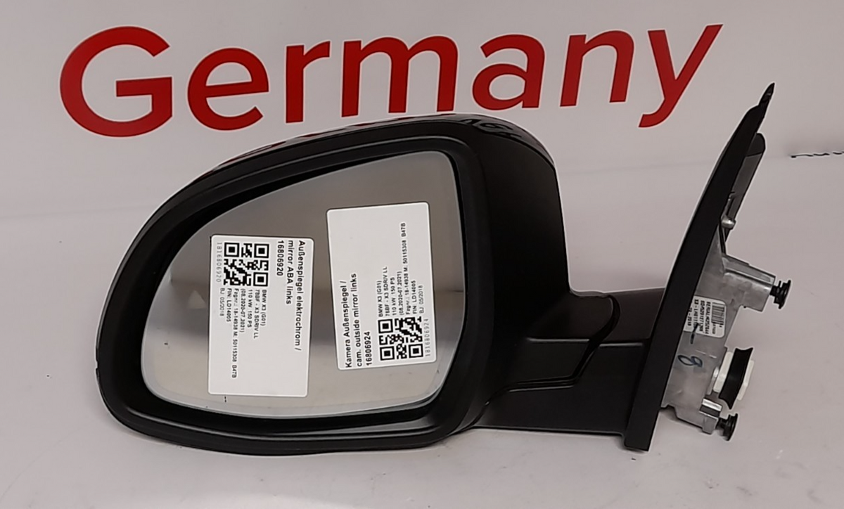 Original BMW X3 G01 Außenspiegel links mit Kamera / outside mirror left