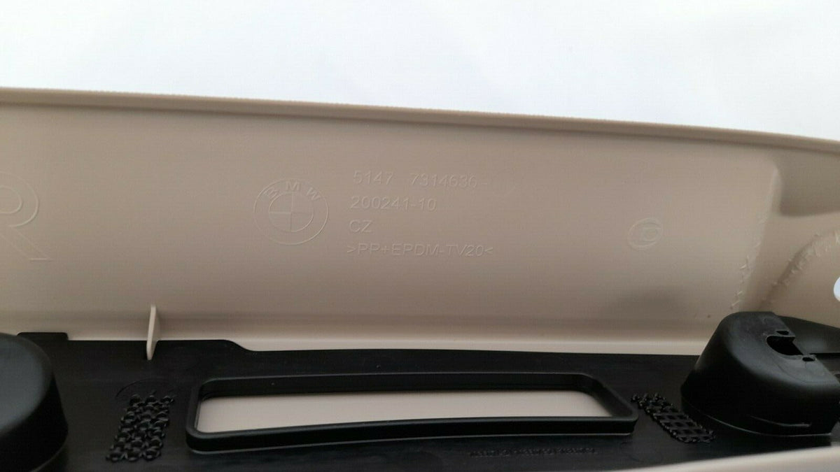 Original BMW 420i 4er Gran Coupe F36 Heckklappenverkleidung venetobeige 7314638
