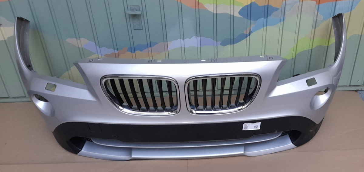 Original BMW X1 E84 Stoßstange vorne 51118039479 Titan Silber front bumper