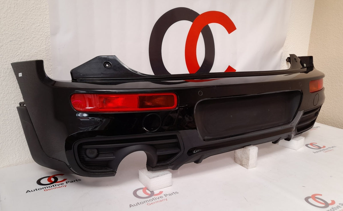 Original MINI Clubman F54 Stoßstange hinten PDC 7450117 midnight-black metallic