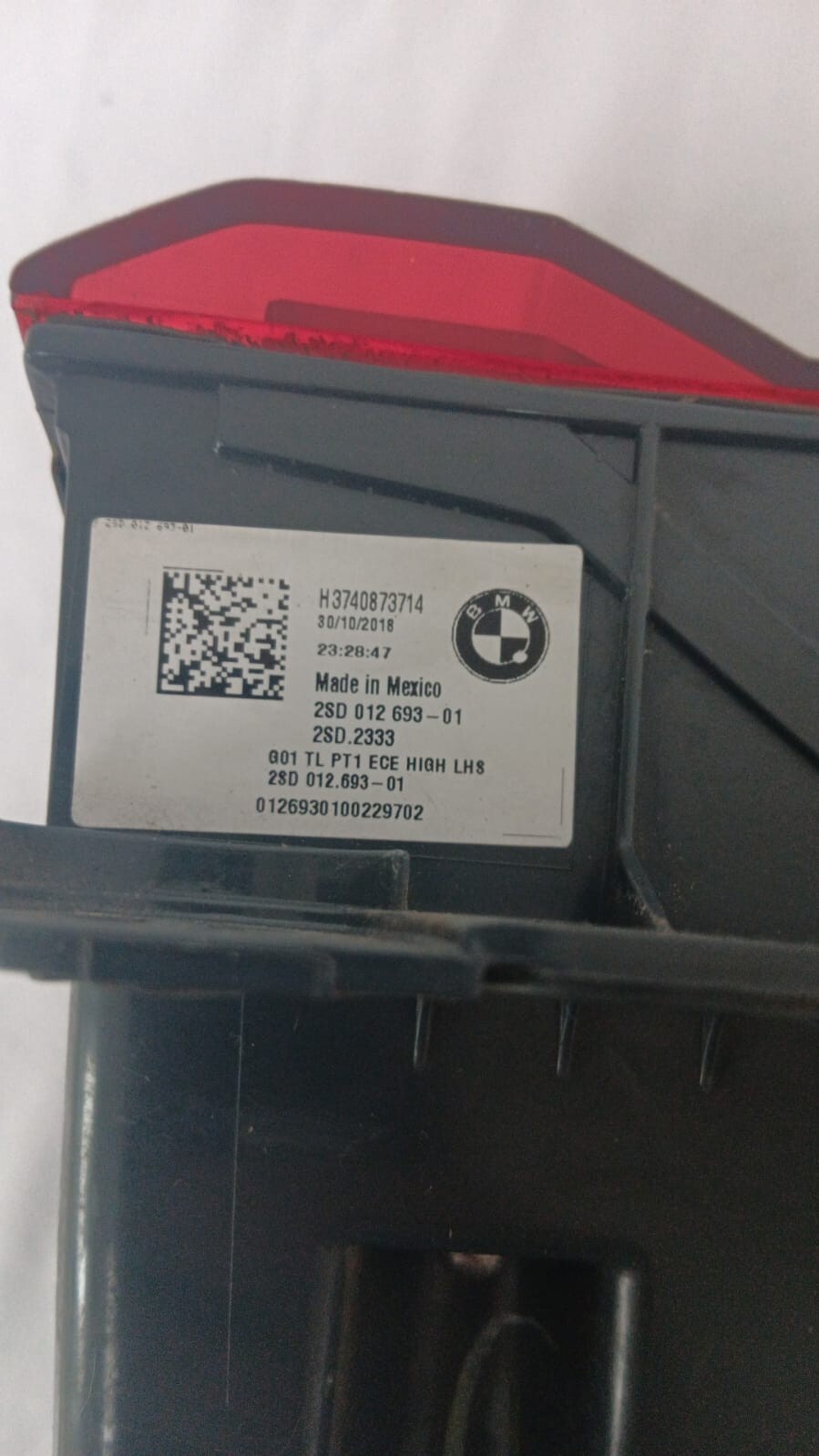 Original BMW X3 G01 Heckleuchte außen links 2SD 012 693-01 Rückleuchte
