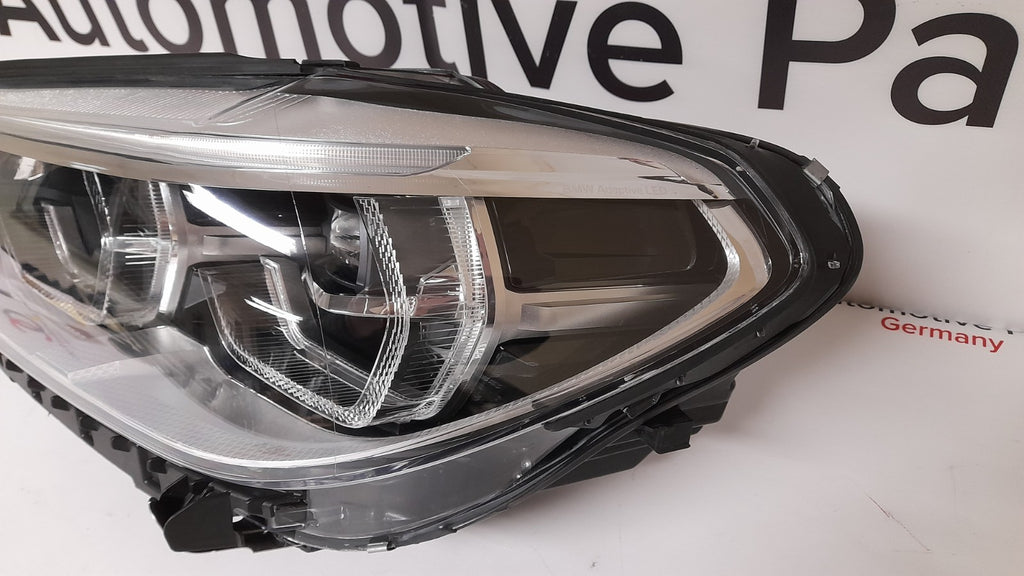 Original BMW X3 G01 X4 G02 8739653 Full LED links Scheinwerfer mit Steuergerät
