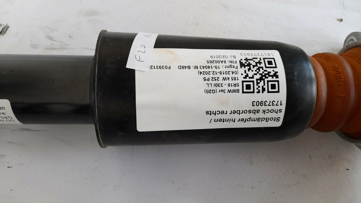 Original BMW 3er G20 G21 Federbein Stoßdämpfer hinten 6889267 shock absorber