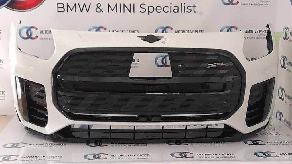 Original MINI Countryman U25 JCW Stoßstange vorne Nanuq White 51115A88BB8