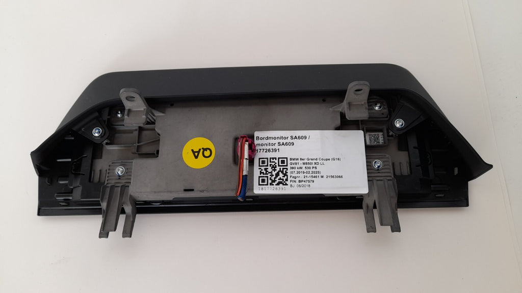 Original BMW G14 G15 G16 8er Bordmonitor CID Display SA609 8798746
