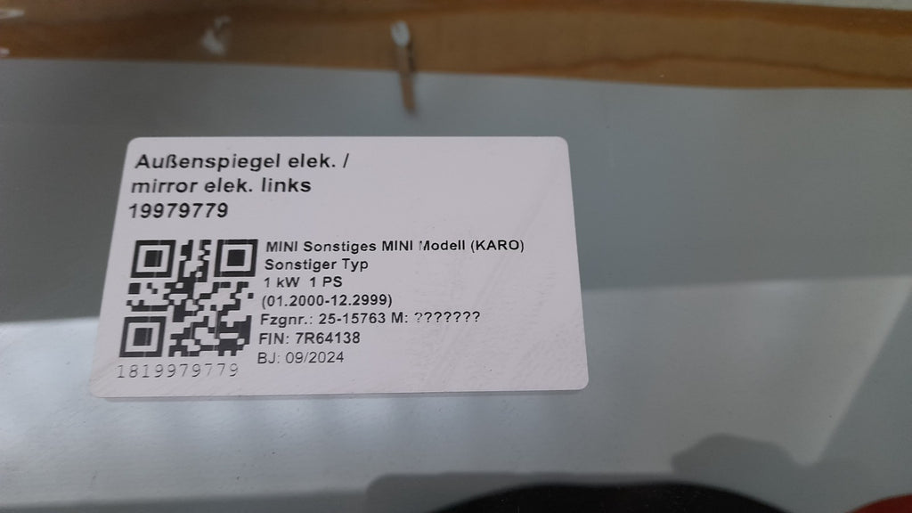 Original MINI Countryman U25 Tür vorne links 41539634499 front left door