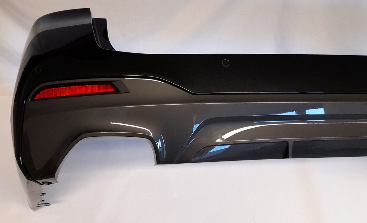 Original BMW 5er G31 LCI M Paket Stoßstange hinten 6x PDC Saphirschwarz 8098694