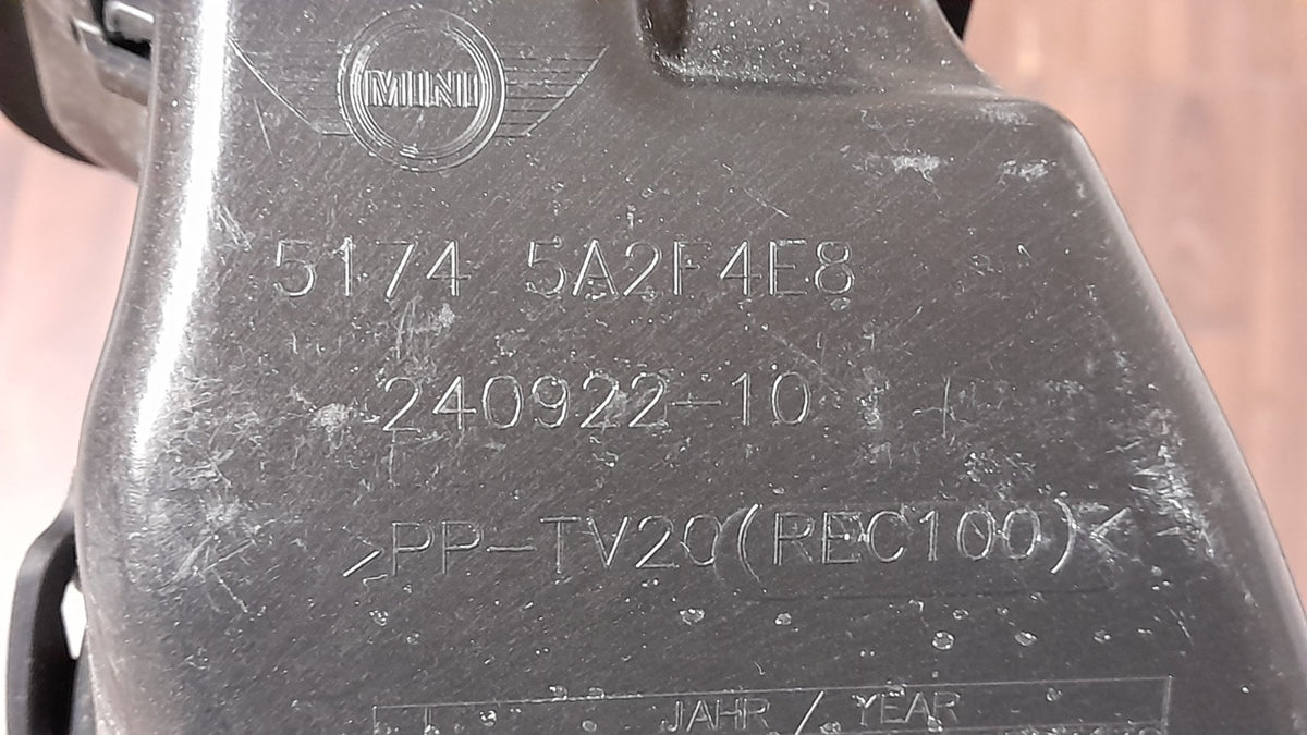 Original MINI F65 F66 F67 Luftführung Bremse Radhaus rechts 51745A2F4E8