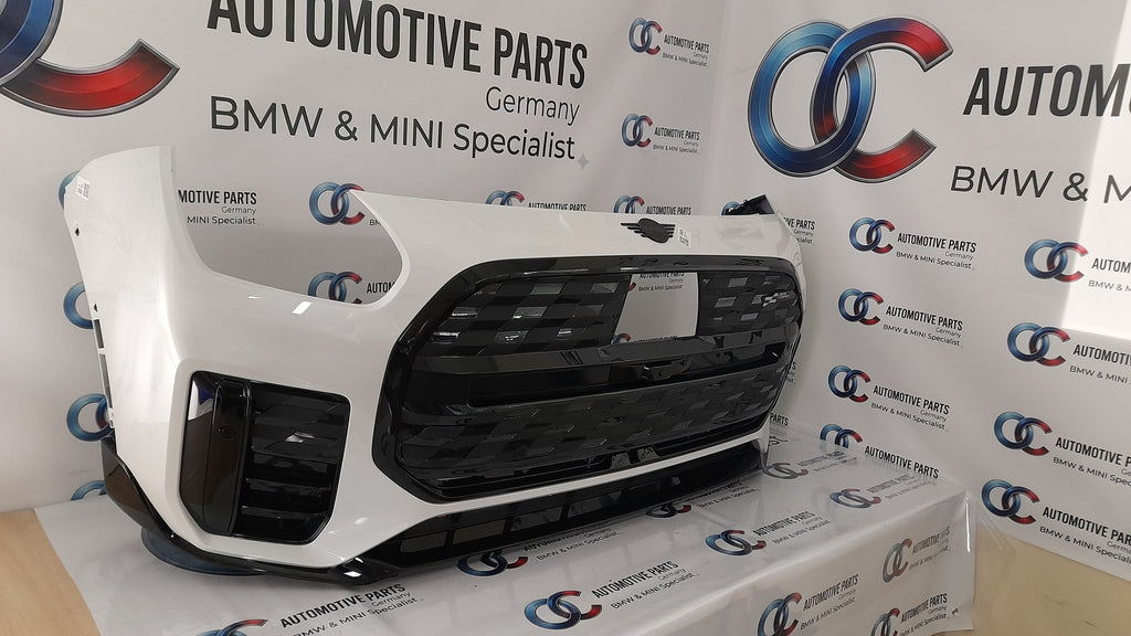 Original MINI Countryman U25 JCW Stoßstange vorne Nanuq White 51115A88BB8
