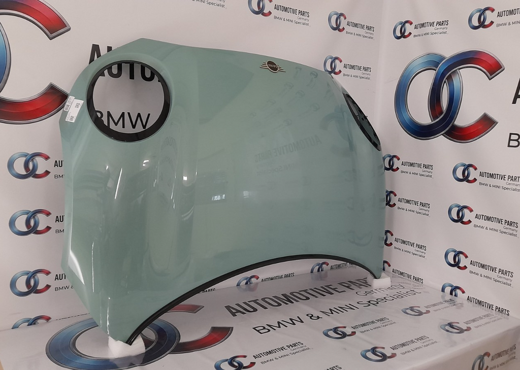 Original MINI 3-Türer Cooper S F66 Frontklappe / hood / C6M Ocean wave green