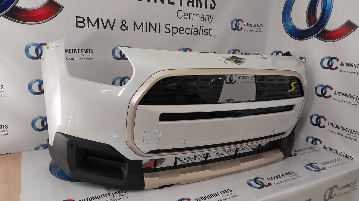 Original MINI Countryman U25 Stoßstange vorne Nanuq White 51115A88BB7