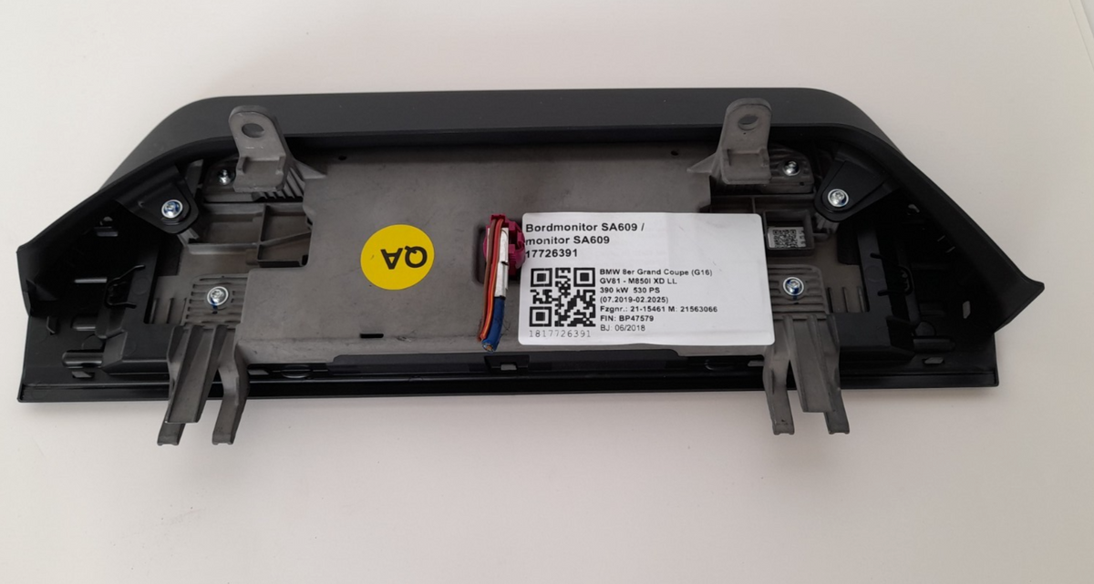 Original BMW G14 G15 G16 8er Bordmonitor CID Display SA609 8798746