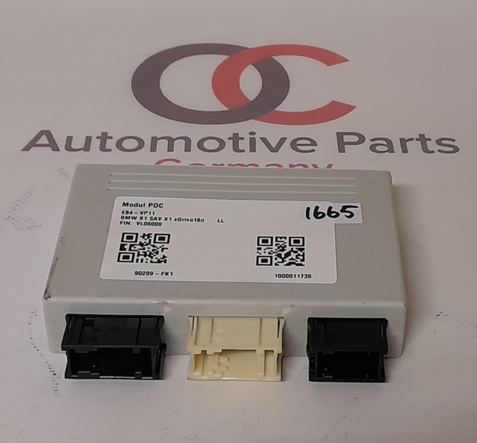 Original BMW X1 E84 Steuergerät Einparkhilfe PDC 66209216138 Parkassistent