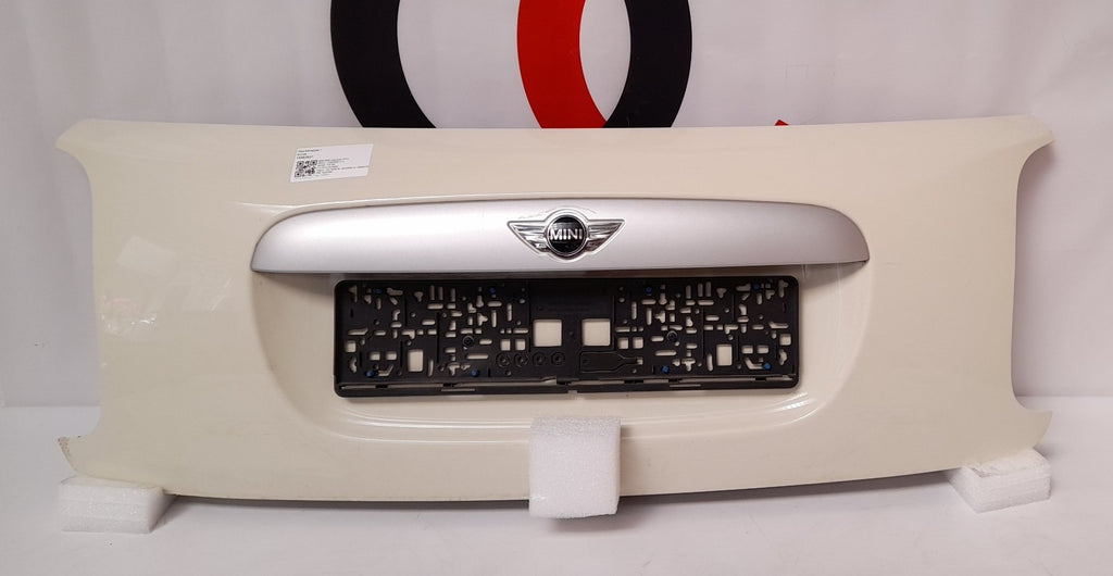 Original MINI Cabrio F57 Heckklappe pepper-white 41007360368