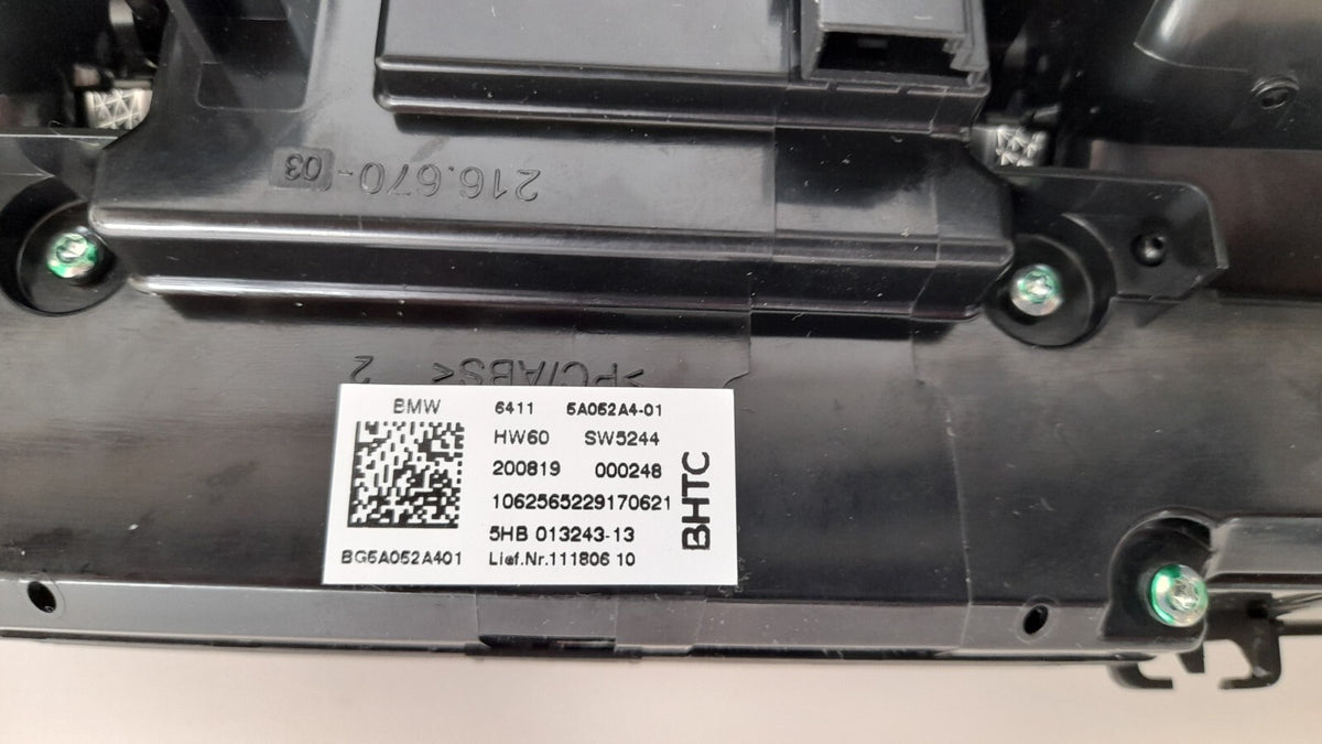 Original BMW G15 G16 8er Klimabedienteil Schaltzentrum vorne Climate Panel