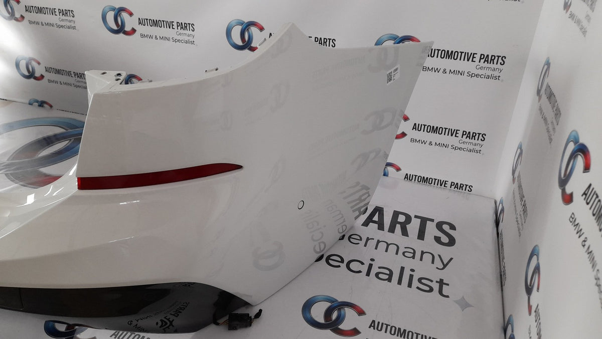 Original BMW 6er Gran Turismo G32 M Paket Stoßstange hinten 51128078566 weiß