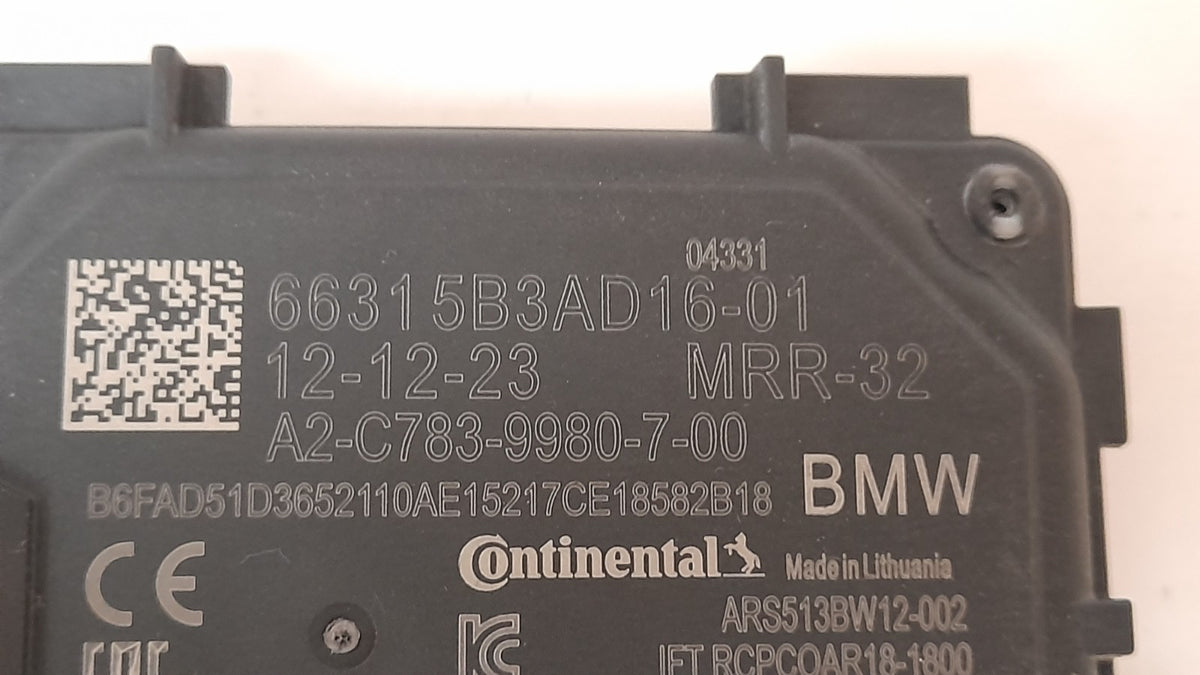 Original F70 F74 U06 U11 U10 G45 G60 G70 I20 Frontradarsensor ACC 66315B3AD16