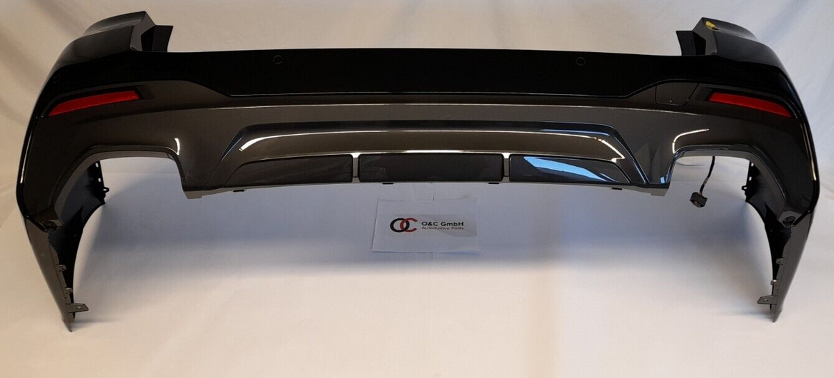 Original BMW 5er G31 LCI M Paket Stoßstange hinten 6x PDC Saphirschwarz 8098694
