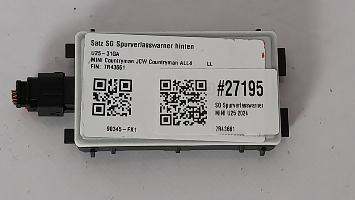 Original MINI Countryman U25 JCW Radarsensor Nahbereich hinten 66325B551E4